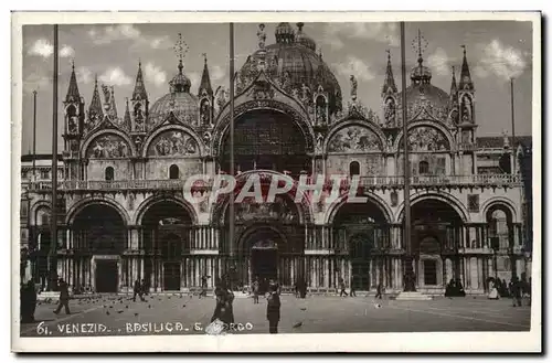 Ansichtskarte AK Italie Italia Venezia Basilica S MArco