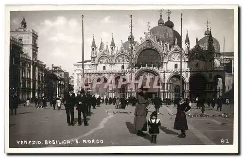 Ansichtskarte AK Italie Italia Venezia Basilica S MArco