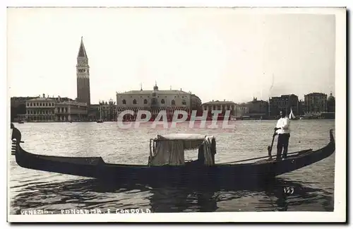 Ansichtskarte AK Italie Italia Venezia Panorama el Gondole