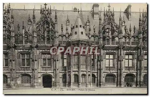 Rouen Cartes postales Palais de justice