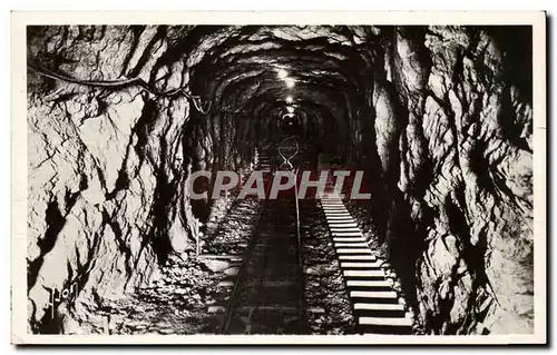 Cartes postales moderne Route de Montpellier a Ganges Grotte des demoiselles le tunnel du funiculaire permettant l&#39a