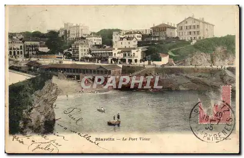 Cartes postales Biarritz Le port vieux