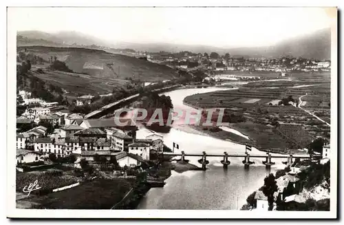 Cartes postales Behobie Pont international sur la Bidssoa Irun