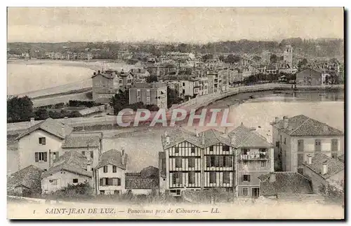 Cartes postales Saint Jean de Luz Panorama pris de Cibourre