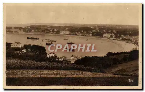 Ansichtskarte AK St Jean de Luz Vue generale de la baie prise de Ciboure