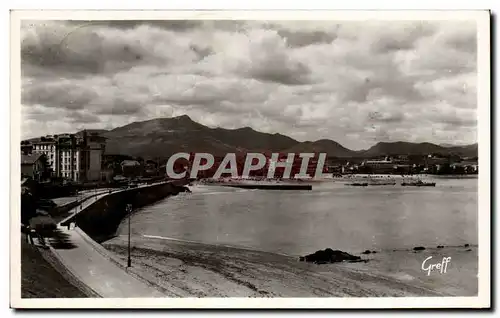 Ansichtskarte AK St Jean de Luz La rade et le massif de la Rhune