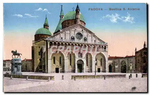 Ansichtskarte AK Italie Italia Padova Basilica S Antonio