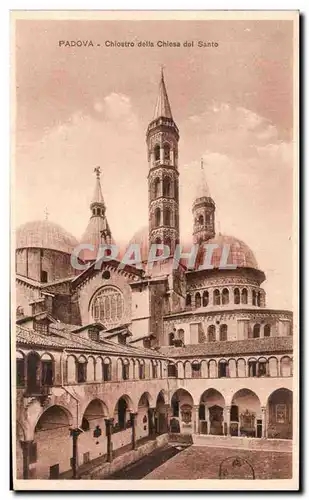 Cartes postales Italie Italia Padova Chiostro della Chiesa del Santo