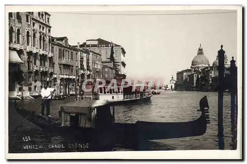 Ansichtskarte AK Italie Italie Venezia Canal Grande