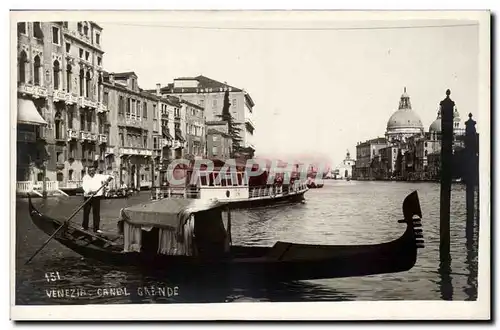 Ansichtskarte AK Italie Italie Venezia Canal Grande