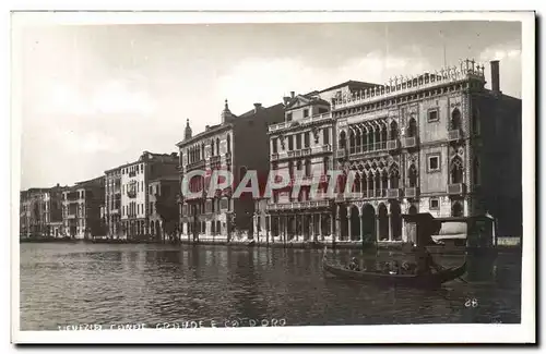 Ansichtskarte AK Italie Italie Venezia Canal Grande