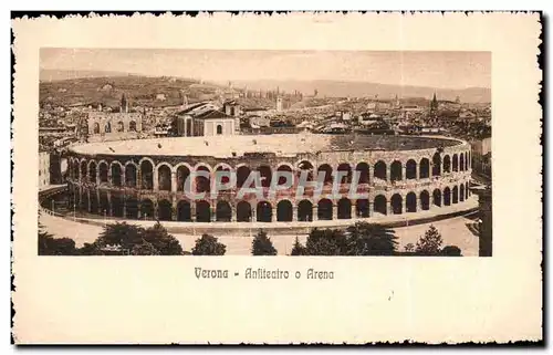 Cartes postales Italie Italie Verona Anfiteatro o Arena
