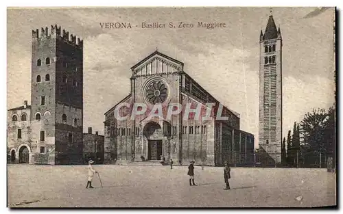 Cartes postales Italie Italie Verona Basilica S Zeno Maggiore