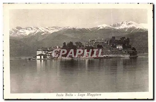 Cartes postales Italie Italie Isola Bella lago Maggiore