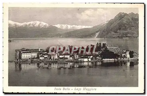 Cartes postales Italie Italie Isola Bella lago Maggiore