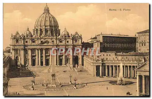 Cartes postales Italie Italie Roma s Pietro