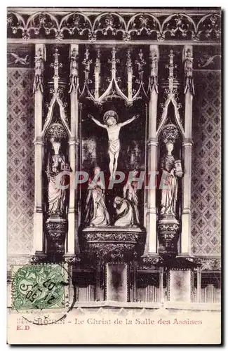 Cartes postales Rouen Le Christ de la salle des Assises