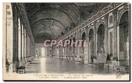 Ansichtskarte AK Versailles Palais la galerie des glaces