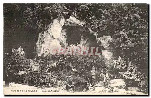 Cartes postales Versailles Parc Bains d&#39Apollon