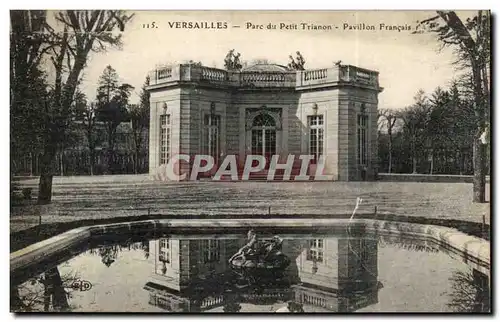 Ansichtskarte AK Versailles Petit Trianon Pavillon Francais