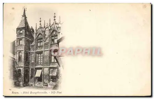 Ansichtskarte AK Rouen Hotel Bourgtheroulde