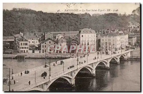 Cartes postales Bayonne Le pont Saint Esprit