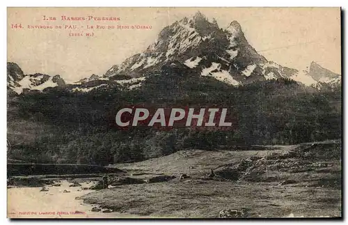 Ansichtskarte AK Environs de Pau Le pic du Midi d&#39Ossau