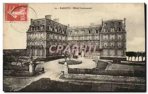 Cartes postales Biarritz Hotel Continental