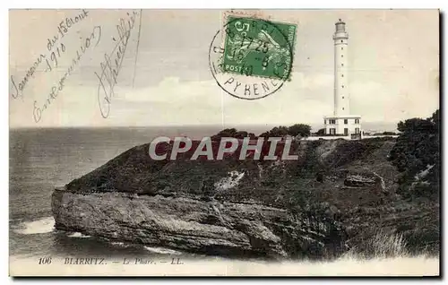 Cartes postales Biarritz Le phare Lighthouse