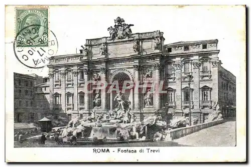 Cartes postales Italie italia Fontana di Trevi