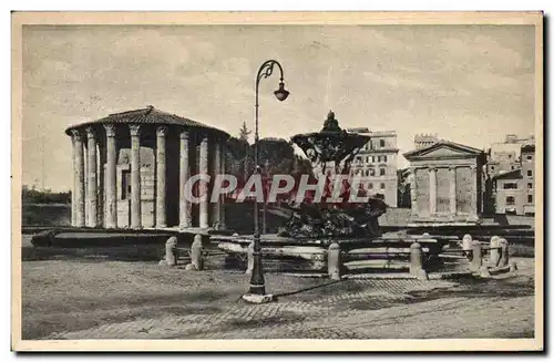 Cartes postales Italie italia Roma Tempio du Veste