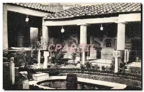 Cartes postales Italie italia Pompei Casa deall Amorini d'Oro