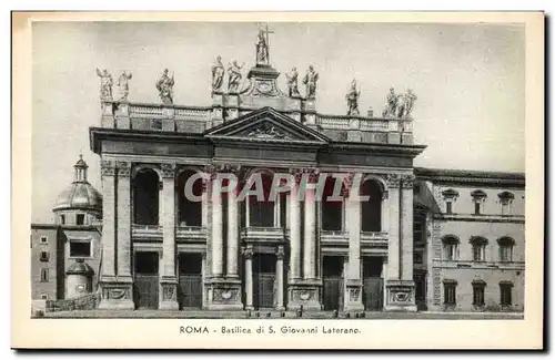 Cartes postales Italie Italia Roma Basilica di S Giovanni Laterano