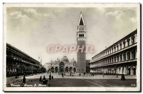 Cartes postales Italie Italia Venezia Piazza S Marco