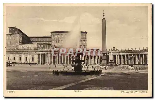 Ansichtskarte AK Italie Italia Roma Palazzo Vaticano