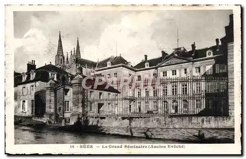 Ansichtskarte AK Sees Le grand seminaire (ancien eveche)