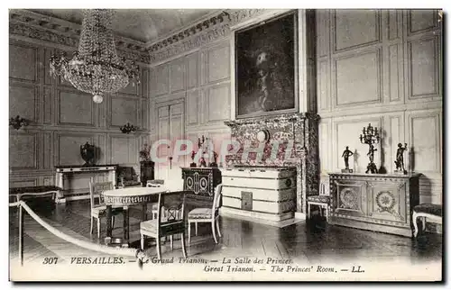 Cartes postales Versailles Le grand Trianon La salle des Princes