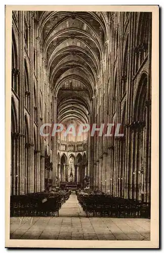 Ansichtskarte AK Rouen Interieur de la cathedrale