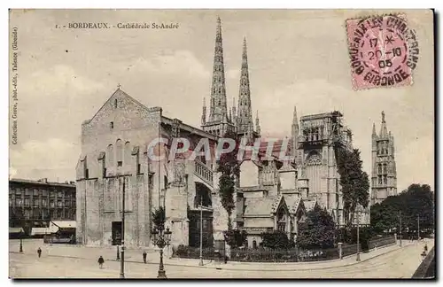 Cartes postales Bordeaux Cathedrale St Andre