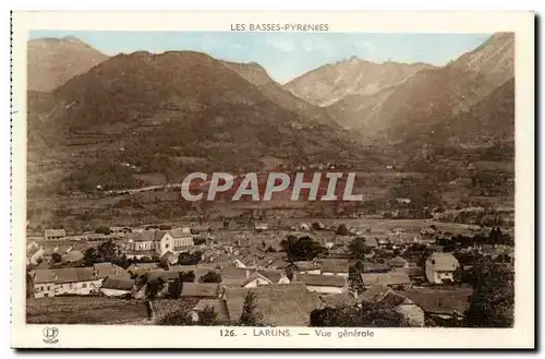 Cartes postales Laruns Vue generale