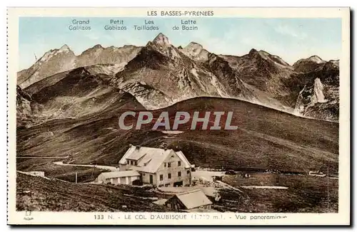 Cartes postales La col d&#39Aubisque Vue panoramique