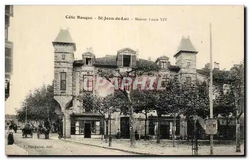 Cartes postales St Jean de Luz Maison Louis XIV