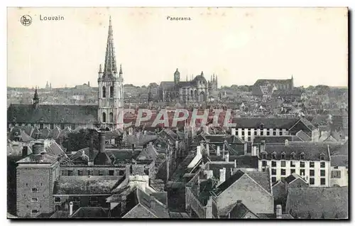 Ansichtskarte AK Belgique Louvain panorama