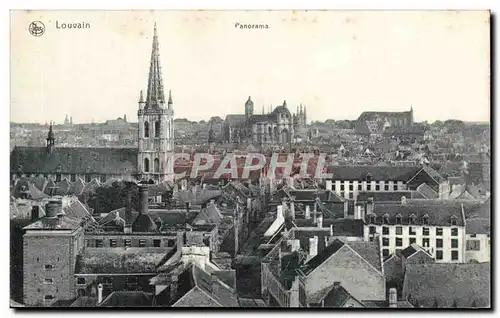 Cartes postales Belgique Louvain panorama
