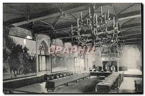 Ansichtskarte AK Belgique Louvain Interieur de l&#39Hotel de ville Salle gothique