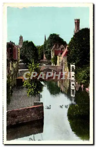 Belgique Bruges Quai vert