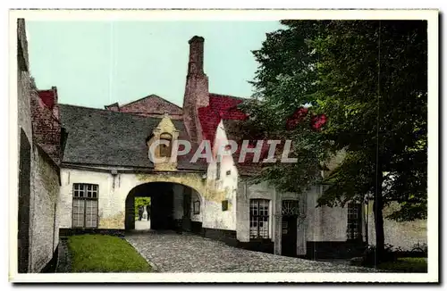 Belgique Bruges Entree du beguinage