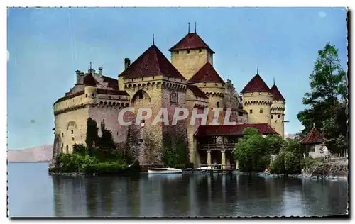 Cartes postales moderne Lac Leman Chateau de Chillon