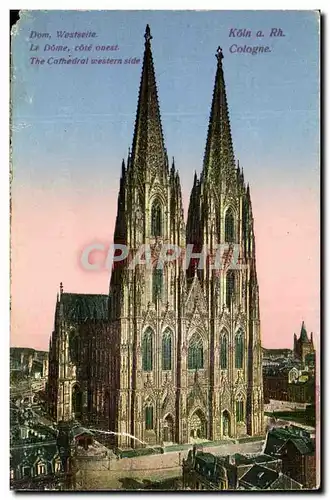 Cartes postales Koln Dom