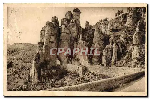 Cartes postales Vallee de la Jonte Le tunnel de Bouilleres